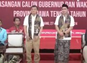 Ahmad Luthfi dan Taj Yasin Maimoen Resmi Daftar sebagai Calon Gubernur dan Calon Wakil Gubernur Jawa Tengah 2024