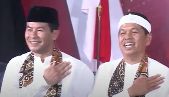 Dedi Mulyadi danErwan Setiawan Resmi Daftar sebagai Bakal Cagub dan Cawagub Jabar 2024