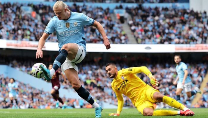 Erling Haaland Bantai Ipswich dengan Hat-Trick, Man City vs Ipswich 4-1 di Etihad