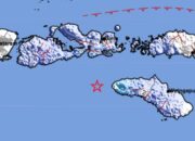 Gempa Hari Ini Magnitudo 4.9 Guncang Laut Barat Laut Kodi