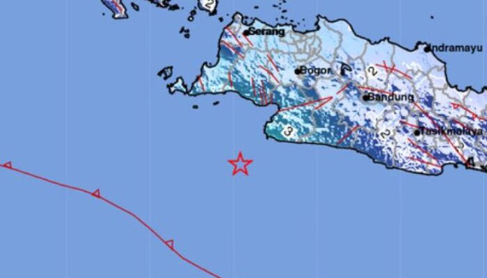 Gempa Hari Ini Magnitudo 5.2 Guncang Barat Daya Bayah