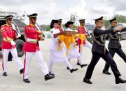 Kirab Duplikat Bendera dan Teks Proklamasi Tiba di Istana Negara IKN