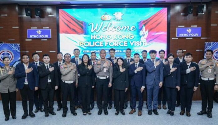 Kunjungan Hong Kong Police Force ke Korlantas Polri: Pertukaran Pengetahuan Lalu Lintas