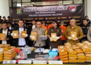 Polres Tangsel Ungkap 140 Kg Ganja, Tiga Tersangka Ditangkap