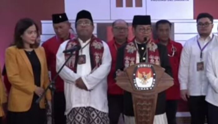 Pramono Anung dan Rano Karno Resmi Mendaftar sebagai Calon Gubernur dan Wakil Gubernur Jakarta 2024