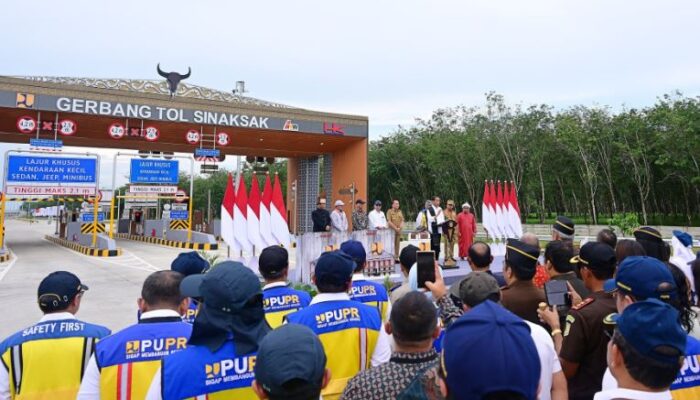 Jalan Tol Binjai-Langsa dan Kuala Tanjung-Parapat di Sumatra Utara Diresmikan Presiden Jokowi