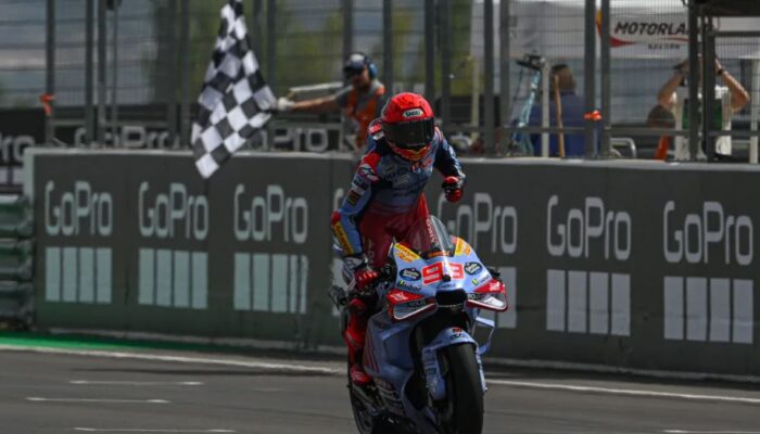 Marc Marquez Raih Kemenangan Pertama Setelah 1043 Hari di Gran Premio GoPro de Aragon