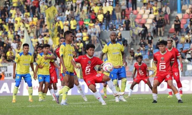 Persikota Tangerang Menang Tipis 2-1 atas FC Bekasi City dan Amankan Posisi