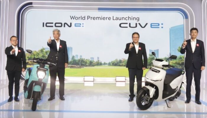 AHM Luncurkan Honda ICON e: dan CUV e: Menuju Era Kendaraan Ramah Lingkungan