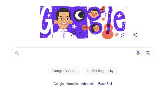 Google Doogle AT Mahmud: Mengenal Lagu-Lagu Yang Diciptakan Oleh A.T. Mahmud