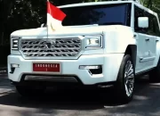 Jeroan MV3 Garuda Limousine Buatan Pindad, Mobil Kepresidenan Era Prabowo