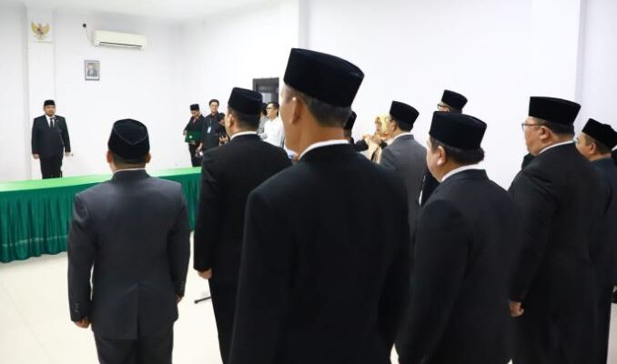 Menteri Agama RI Yaqut Cholil Qoumas Lantik 10 Pejabat Eselon II di Kementerian Agama