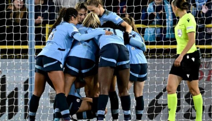 manchester city w.f.c. vs fc barcelona femení, Man City Lumat Barcelona di Liga Champions Wanita