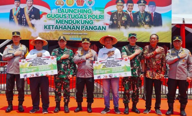 2 Tugas Utama Gugus Tugas Polri untuk Dukung Ketahanan Pangan Nasional