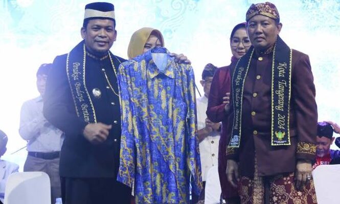 Batik “Sundara Loka” Resmi Terdaftar Hak Cipta, Jadi Ikon Baru Kota Tangerang