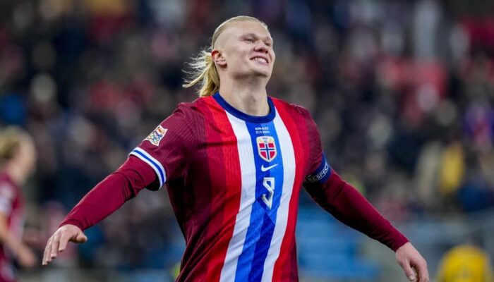 Norwegia vs Kazakhstan: Erling Haaland Hattrick, Laga Sengit 5-0 di UEFA Nations League 2024/2025