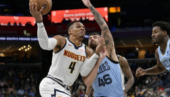 Russell Westbrook Raih Triple-Double Ke-200, Catat Sejarah Bersama Denver Nuggets