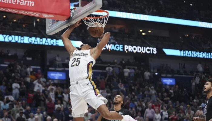 Tembakan Telat Cam Thomas Bawa Brooklyn Nets Kalahkan New Orleans Pelicans 107-105