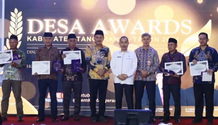 15 Desa di Tangerang Raih Penghargaan Desa Awards 2024 atas Inovasi dan Kinerja Terbaik