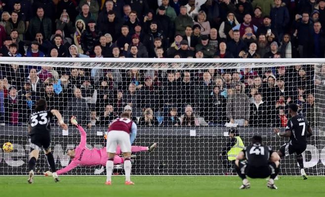 Bukayo Saka Gemilang di West Ham vs Arsenal,  The Gunners Hancurkan The Hammers 5-2 di London Stadium Premier League 2024/2025