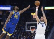 Rekor Tembakan 3 Angka Pecah di Pertandingan Dallas Mavericks vs Golden State Warriors