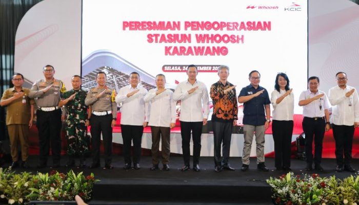 Stasiun Whoosh Karawang Resmi Dibuka, Percepat Konektivitas Jakarta-Bandung