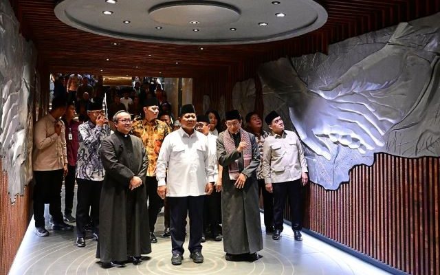 Terowongan Silaturahim, Penghubung Masjid Istiqlal dan Gereja Katedral di Resmikan Presiden Prabowo