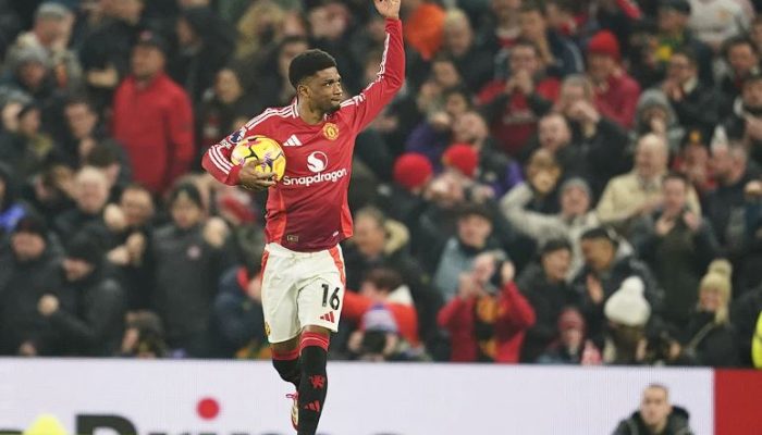 Amad Diallo Hattrick Dalam 12 Menit, Pahlawan Manchester United di Laga Man Utd vs Southampton