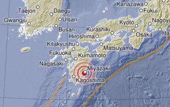 Gempa 6,9 M Guncang Jepang, Peringatan Tsunami Dikeluarkan di Miyazaki