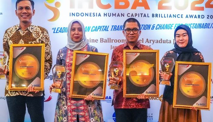 Transjakarta Sabet Empat Penghargaan di Indonesia Human Capital Brilliance Award 2024