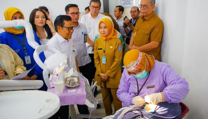 35 Puskesmas dan 3 RSUD Tangsel Siap Untuk Cek Kesehatan Gratis, Kunjungan Menko Muhaimin Iskandar