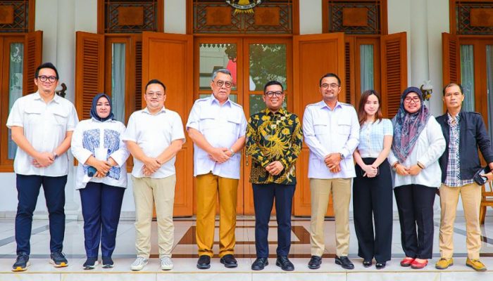 Andra Soni Kunjungi Benyamin Davnie, Kolaborasi Pemkot Tangsel dan Pemprov Banten