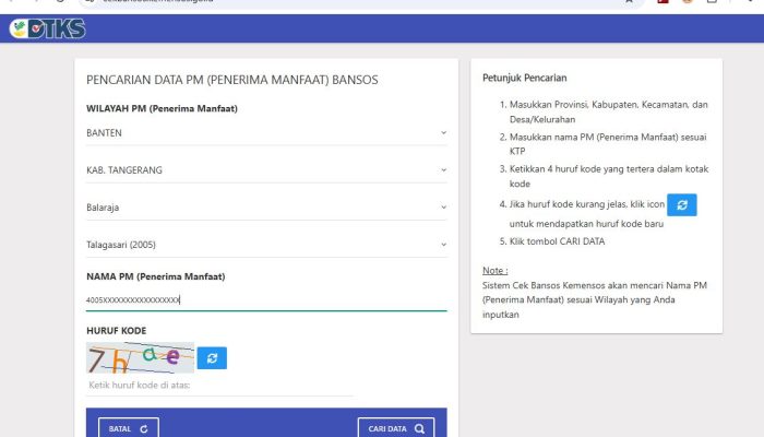 Cek Penerima BLT dan BBM Februari 2025: Cara Mudah dan Cepat Apakah Anda Terdaftar ?