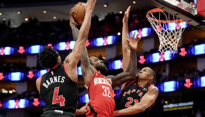 Dillon Brooks cetak 19 poin, Houston Rockets Menang Dramatis atas Toronto Raptors