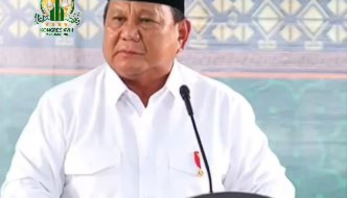 Presiden Prabowo Resmi Membuka Kongres XVIII Muslimat NU di Surabaya