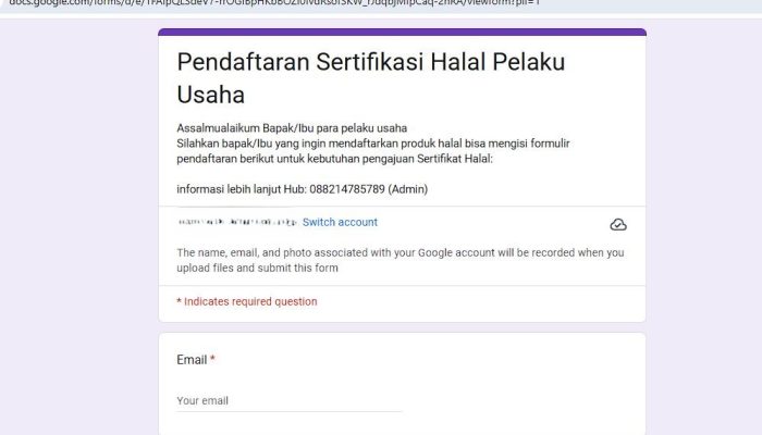 Sertifikasi Halal Gratis untuk UMKM di Tangsel: Daftar Sekarang!