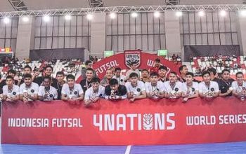 Timnas Futsal Indonesia Runner-Up 4 Nations World Series 2025 dan Naik 3 Tingkat Ranking Futsal FIFA