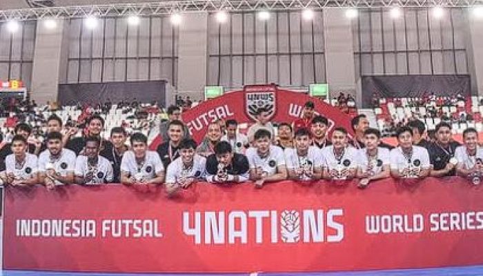 Timnas Futsal Indonesia Runner-Up 4 Nations World Series 2025 dan Naik 3 Tingkat Ranking Futsal FIFA