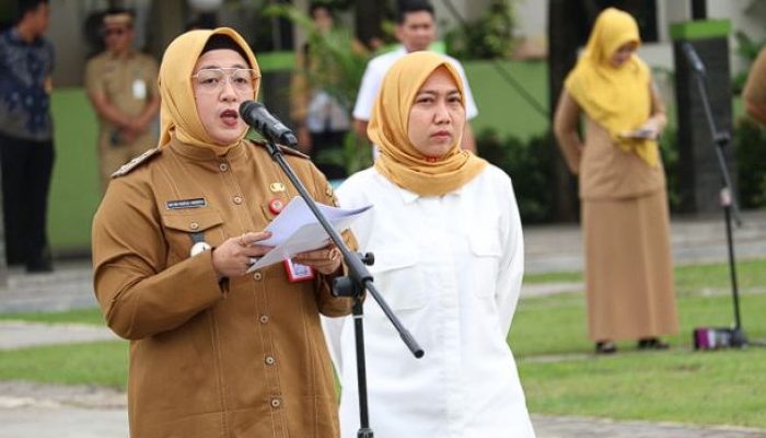 Wabup Tangerang, Intan Nurul Hikmah Pimpin Apel Perdana dan Tekankan Komitmen ASN