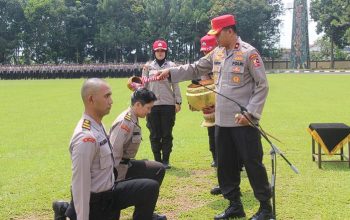 Brigjen Pol Dirin Resmikan Pembinaan Tradisi SIP Angkatan ke-54 di Setukpa Lemdiklat Polri