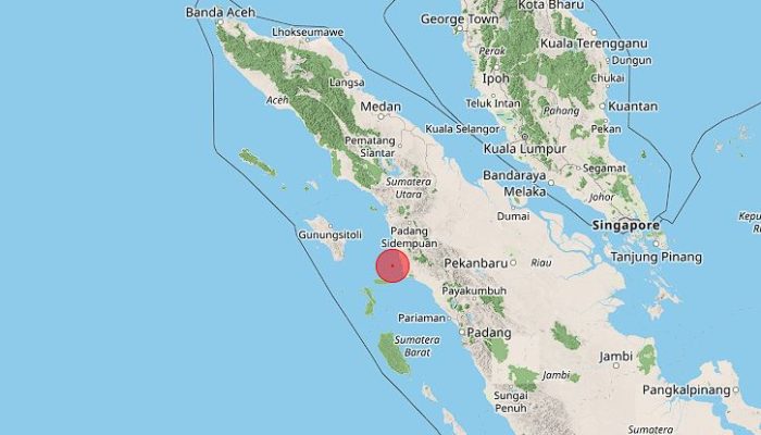 Gempa Hari Ini Magnitudo 5,6 Guncang Mandailing Natal, Warga Diminta Waspada