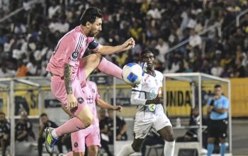 Gol Lionel Messi dan Luis Suarez di Laga Cavalier S.C. vs Inter Miami Bawa ke Perempat Final Piala Champions CONCACAF