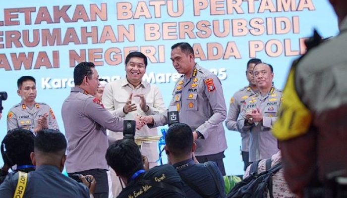 Kapolri Pimpin Groundbreaking Program Perumahan Subsidi untuk Polri dan PNS Polri, Target 100.000 Unit di 2025