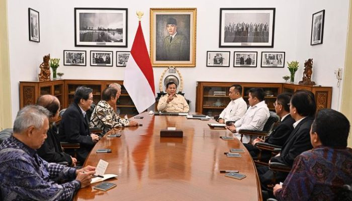 Presiden Prabowo Subianto Terima 8 Pengusaha Terkemuka di Istana Kepresidenan